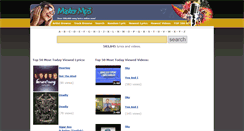 Desktop Screenshot of mastermp3.net
